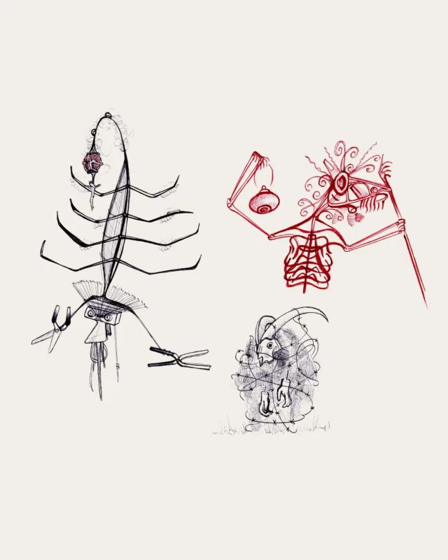 Dessins en itinérance.

[statues de récup] 21.11.2023
[camtar partout] 16.11.2023
[combo intemporel] 24.11.2023
[pas de côté] 10.11.2023
[réception déchets de société] 08.03.2024

Pour plus d'illustrations :
https://charlotteayrault.fr/illustrations/

#dessins #itinérance #récit #stylobic #camtar #collectif #habitat #nomade