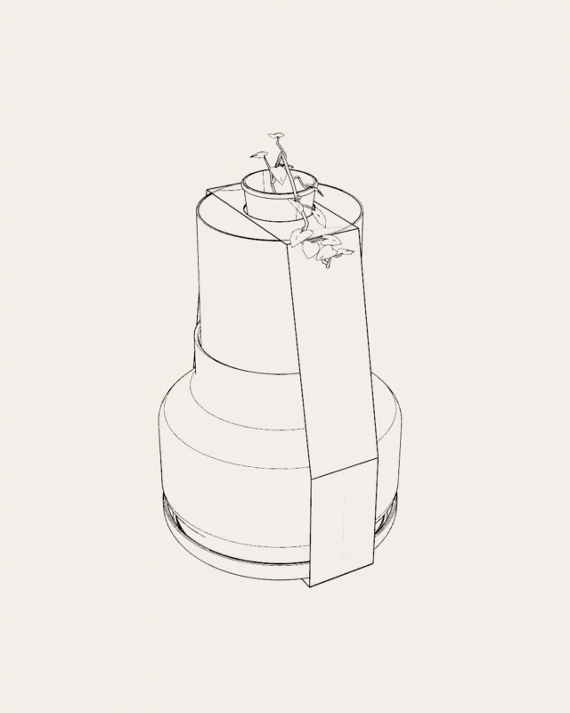 Skholè, 2021.
[design d'objets]

Ce projet naît d’une attention particulière à notre rapport au temps. En réaction à l’accélération, cet ensemble d’objets imagine un usage qui permet de réintégrer notre rythme biologique dans nos quotidiens en se (re)greffant à une temporalité végétale. L’intention est de s’affranchir d’une mesure cyclique du temps et de plutôt le considérer comme une continuité. Pour instaurer une habitude de lenteur liée aux réalités naturelles, j’oriente le dessein en articulation avec le végétal : des plantes épiphytes d’intérieures.

Suite à une phase de recherches qui se segmente selon deux axes, cultiver et observer, une intention se démarque et se développe : des modules qui permettent à la plante de s’étendre et d’occuper petit à petit l’espace, au rythme de sa croissance. D’abord sous forme de tuteurs qui s’emboîtent, puis ensuite sous forme de modules à fixer qui permettent à la plante de s’étendre sur le mur. La notion du temps devient visuelle et gestuelle. 

Ce scénario d’usage donne à voir le déroulement de l’utilisation de cette gamme d’objets.

Pour découvrir l'intégralité du projet : 
https://charlotteayrault.fr/rencontres/skhole/

#skholè #design #dnmade #temporalité #végétal #objet #scénario #formes #usage