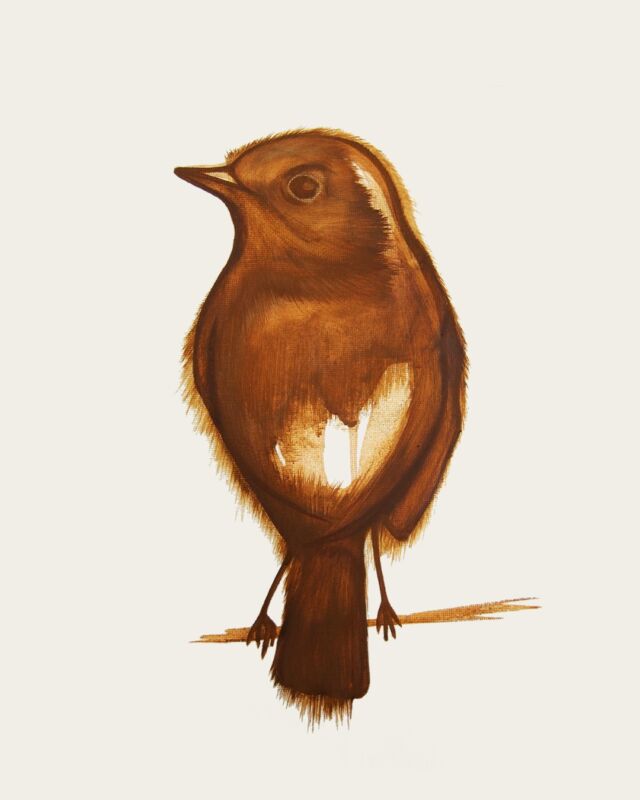 Peinture de rouille.
[expérimentations d'encres naturelles]

#rouille #encresnaturelles #rougegorge #peinturesurtoile #expérimentations #recherches #projection #fresques